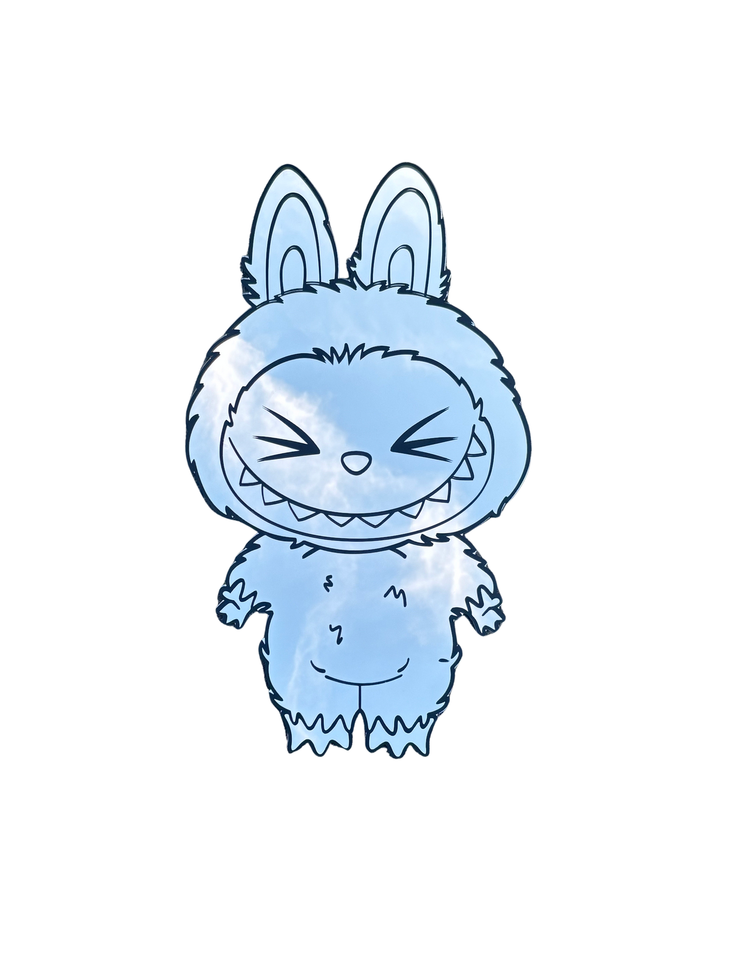 🪞Full-Body Blinking Labubu Mirror