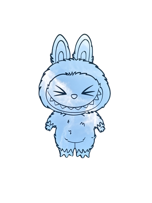 🪞Full-Body Blinking Labubu Mirror